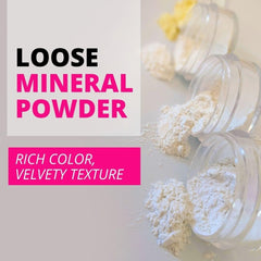 Concrete Minerals complete look Candyland shade for mint to peach glow