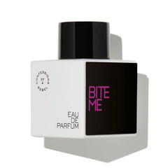 Confessions of a Rebel Bite Me EDP bottle pour for bold, confident wear