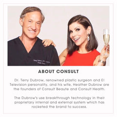 Consult Beaute Champagne Lift cream on neck area suggests targeted vitality