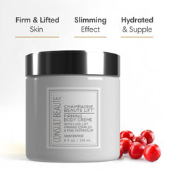 Consult Beaute Unscented Champagne Lift premium skincare—glowing, resilient skin.