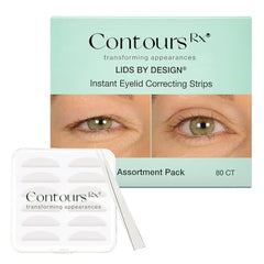 Contours Rx Lids by Design 4–7mm strips offer customizable lift for hooded lids