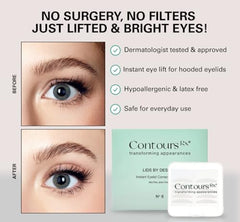 Contours Rx Lids by Design Prep Pads prepare eyelids for optimal adhesion