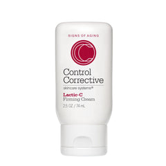 CONTROL CORRECTIVE Lactic-Firming Cream jar closeup for smooth, hydrated skin.