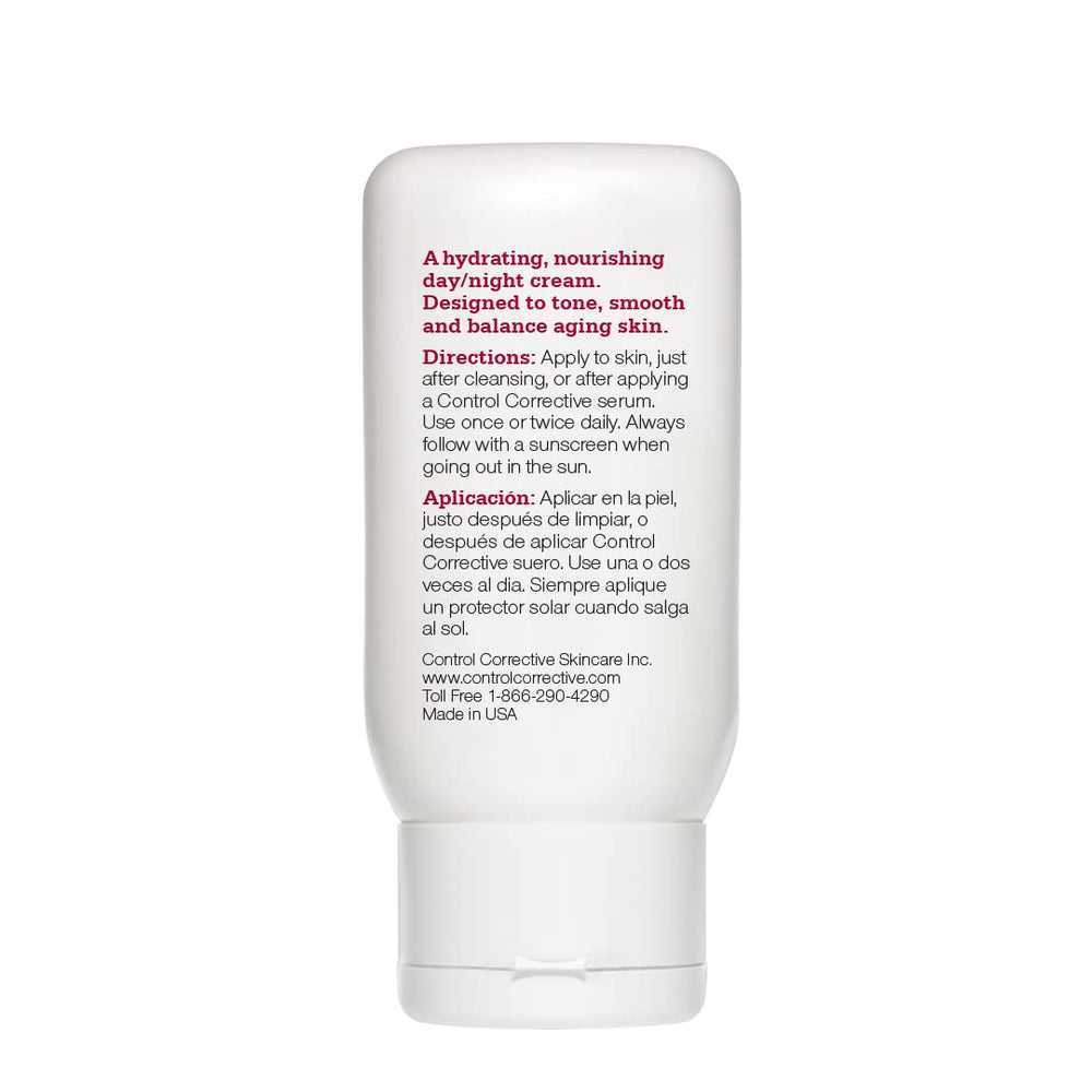 CONTROL CORRECTIVE Lactic-Firming Cream swirl demonstrates even application.