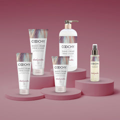 Coochy Island Paradise packaging close-up highlighting açai and mangosteen scent.
