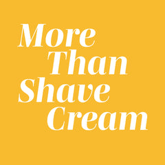 Dermatologist-tested Coochy Shave Cream with jojoba for sensitive skin.