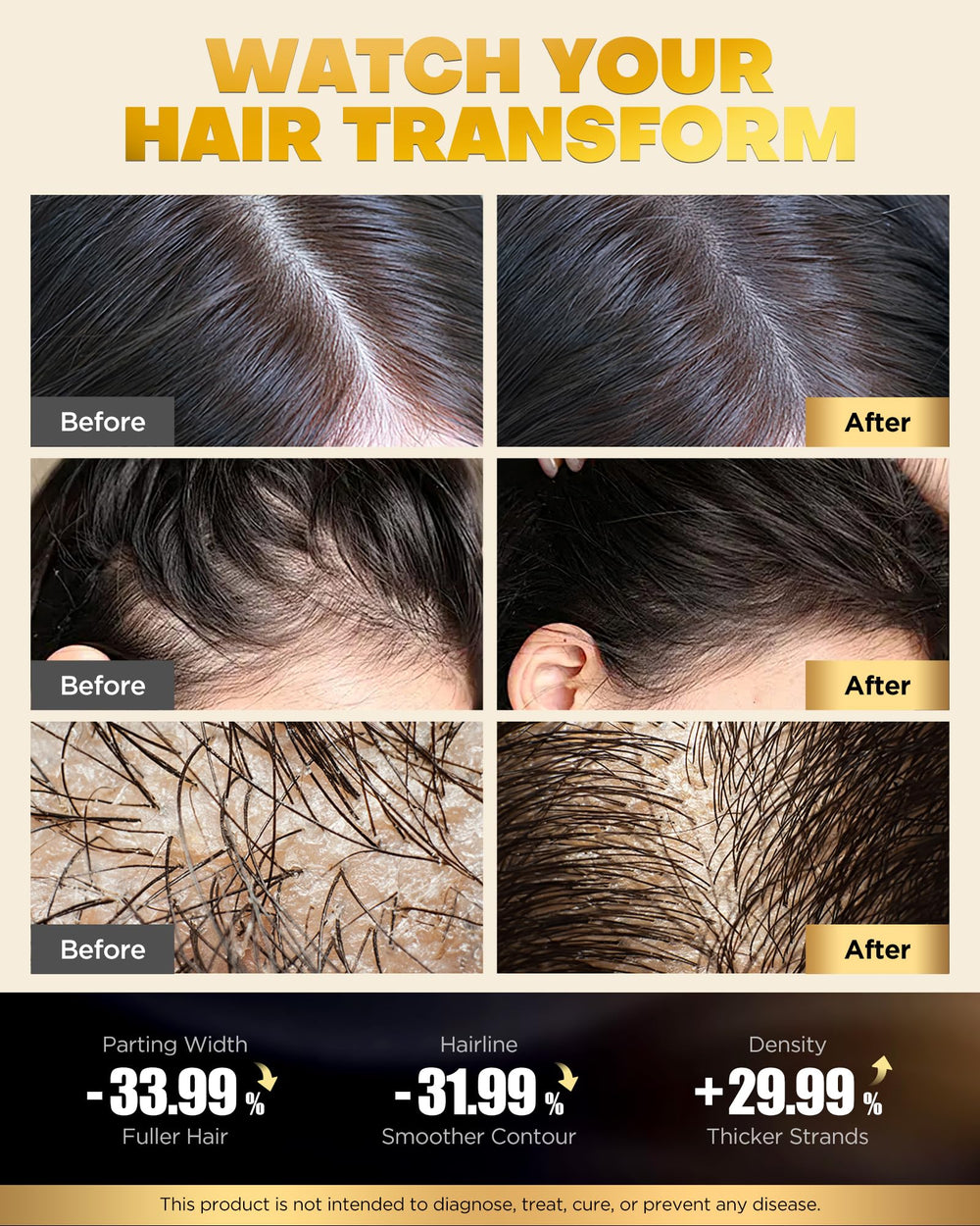 COOLKESI Argan Oil Squalane hydration image highlights smooth, frizz-free hair.