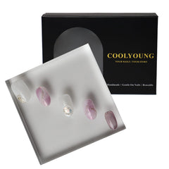 COOLYOUNG adaptive-fit nail shape contouring to natural nails