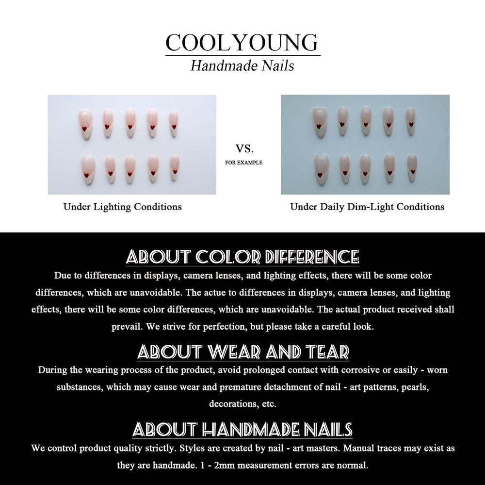 COOLYOUNG daily-use nails fit for busy routines like gym and cooking