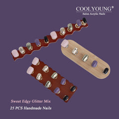 COOLYOUNG jelly adhesive tabs pack close-up for quick, mess-free application