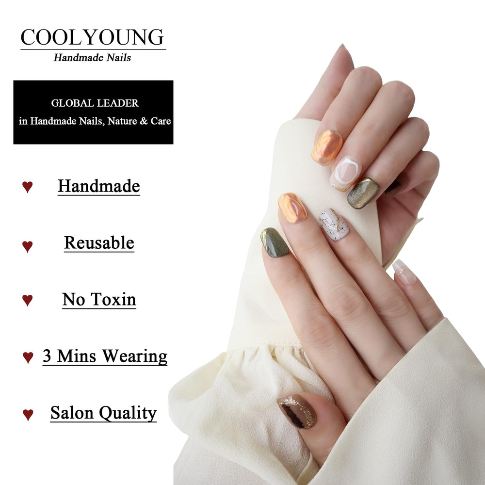 CoolYOUNG cat eye color adds vibrant shimmer for stylish outfits.