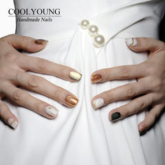 CoolYOUNG waterproof nails last up to seven to ten days.