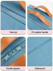 COOSKY bag blue durable zippers for long-lasting travel companion