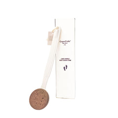 CopesFuda curved-handle pumice stone for smoother heels in the shower