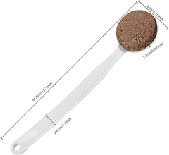 CopesFuda ergonomic shower scrubber with curved grip