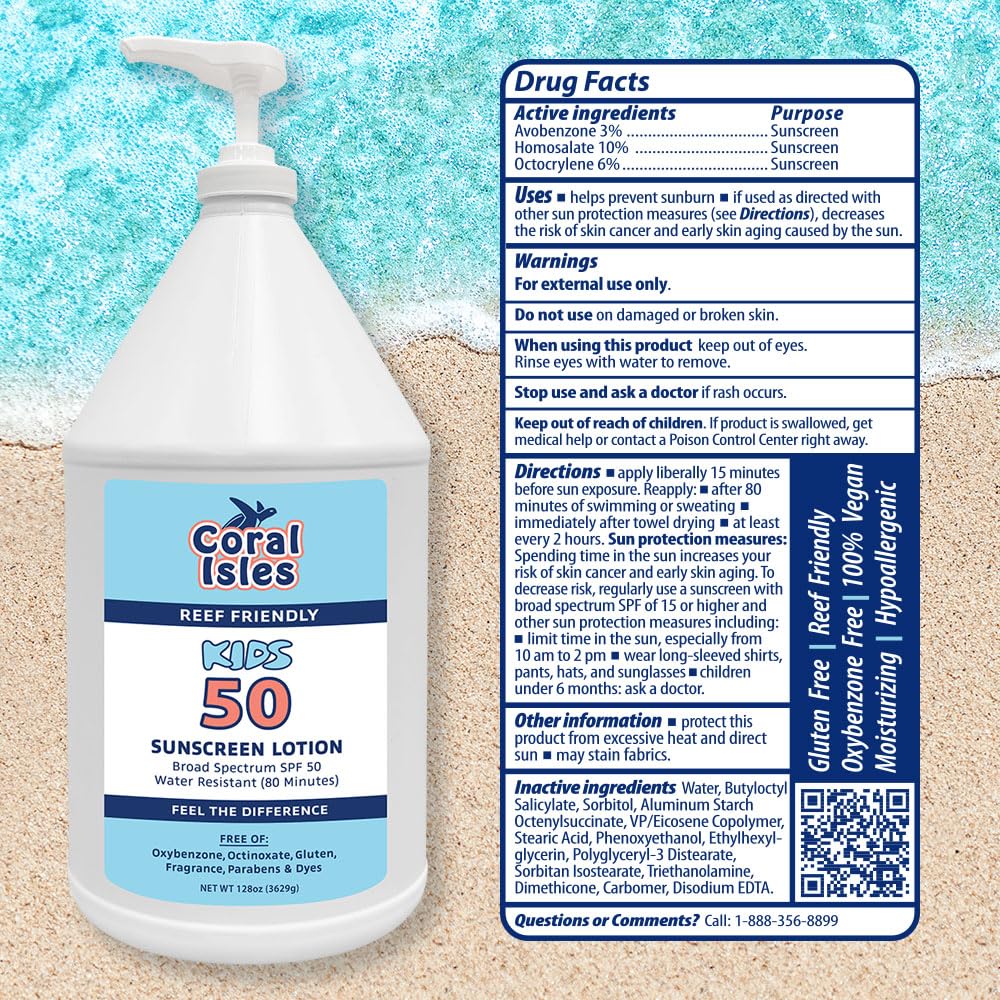 Coral Isles label showing brand transition to Coral Isles