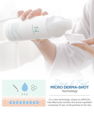 CORÉANA Ample:N Toner pour closeup with silky texture
