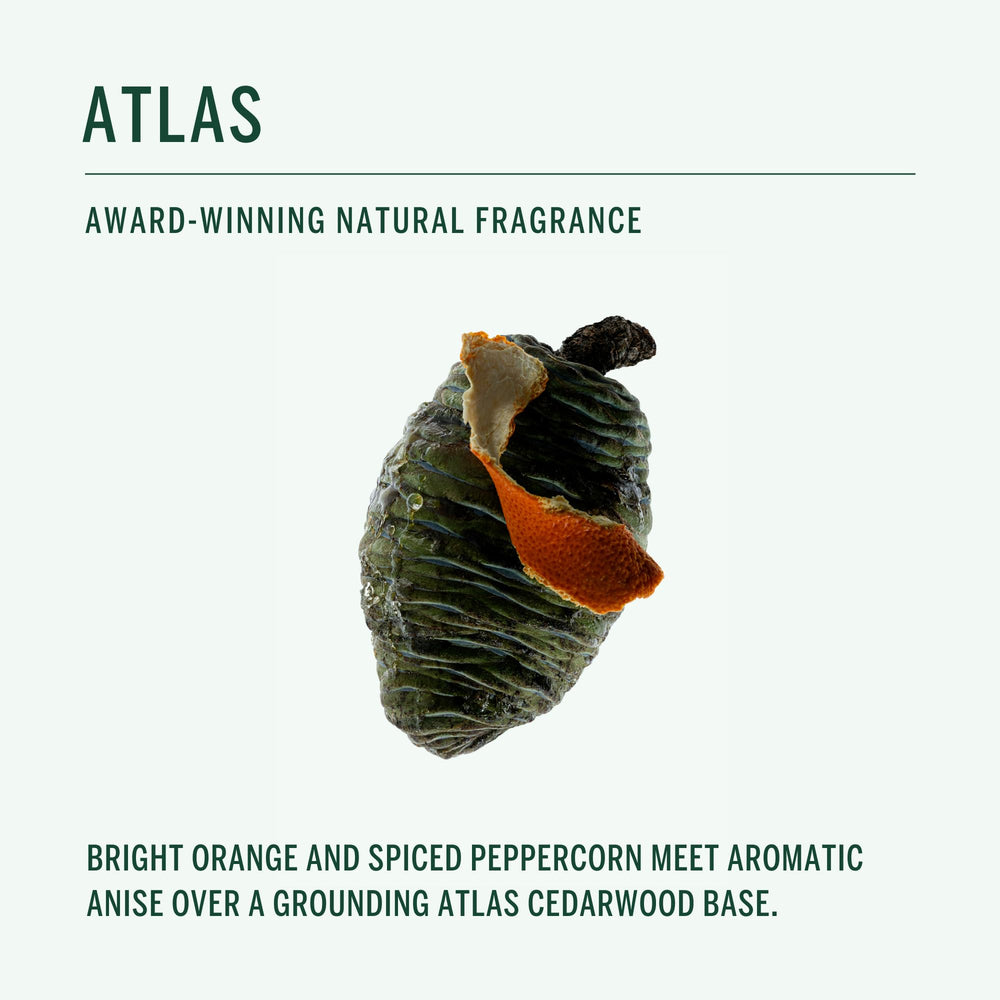 Corpus packaging uses recycled materials supporting sustainable, eco-friendly choices.