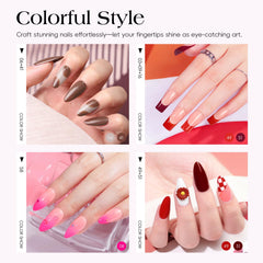 COSCELIA base coat and matte top coat for durable, glossy finishes