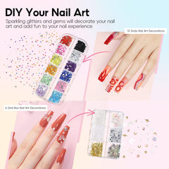 COSCELIA complete at-home manicure kit ideal for gifts