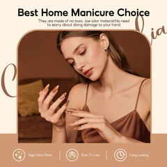 COSCELIA beginner-friendly DIY nail art kit for easy home manicures