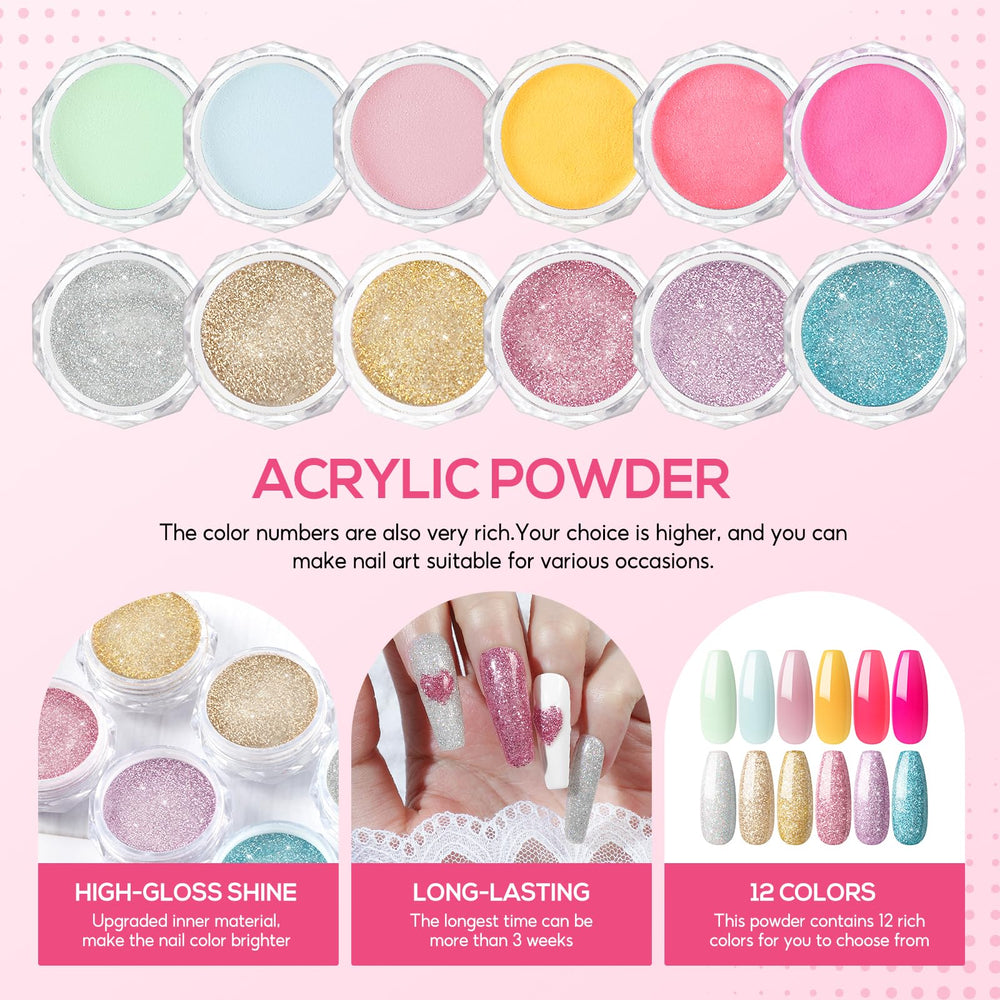 COSCELIA glitter decorations rhinestones for dazzling nail art customization.