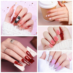 COSCELIA Jelly Gel Polish color swatch 2 showcases long-lasting shine for everyday wear