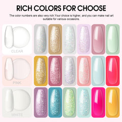 COSCELIA nail art tools set for precise shaping and detailing.