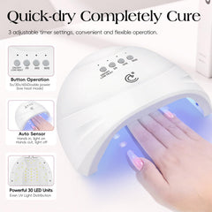 COSCELIA nail tips clips and tools for easy detailing