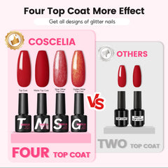 COSCELIA natural resin formula with low odor and smooth application