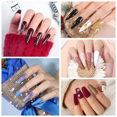 COSCELIA winter color collection swatches showing 36 seasonal hues
