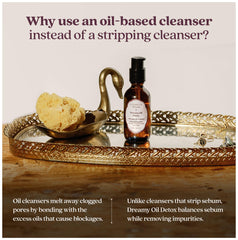 Cosmette Dreamy Deep Pore Cleanser emulsification action shown for easy rinse.