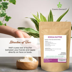 Cosmic Element Kokum Butter used in soap making for firm, smooth bars.
