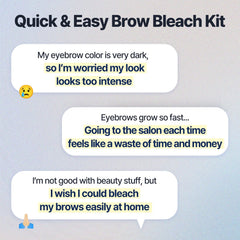COSNORI Easy Brow Tone Changer cream pouch for one-time use and clean application