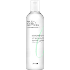 COSRX ABC Daily Toner bottle closeup, refreshing formula ready for serums