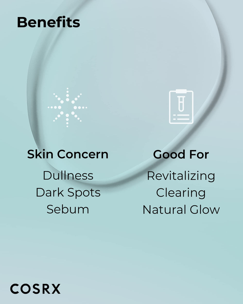 COSRX ABC Daily Toner dispensing action communicates controlled, measured use.