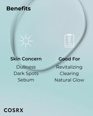 COSRX ABC Daily Toner dispensing action communicates controlled, measured use.