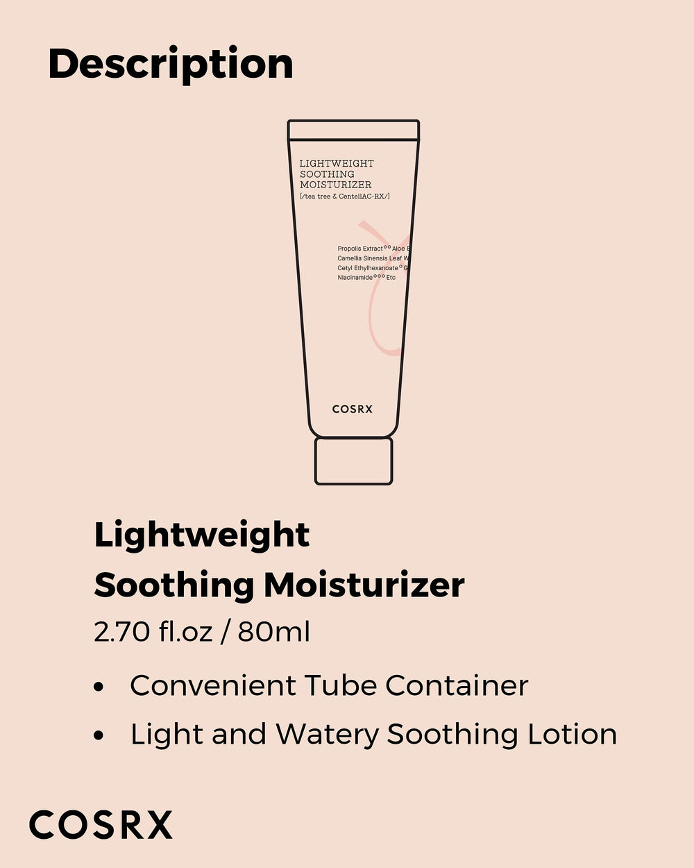 COSRX AC Collection usage shot demonstrates gentle application for acne-prone skin.