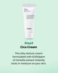 COSRX Cica Relief Kit packaging box image with clean Korean skincare branding