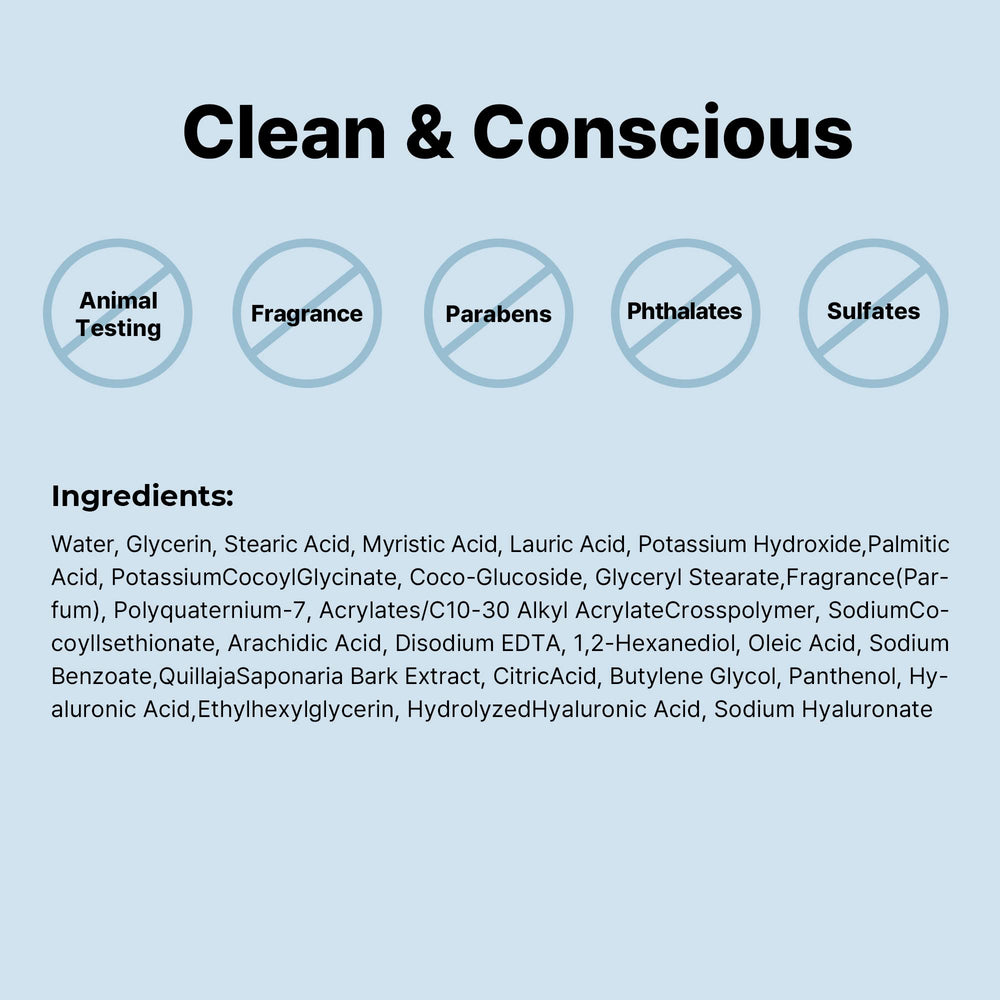 Morning and night skincare setup featuring the Hydrium cleanser.