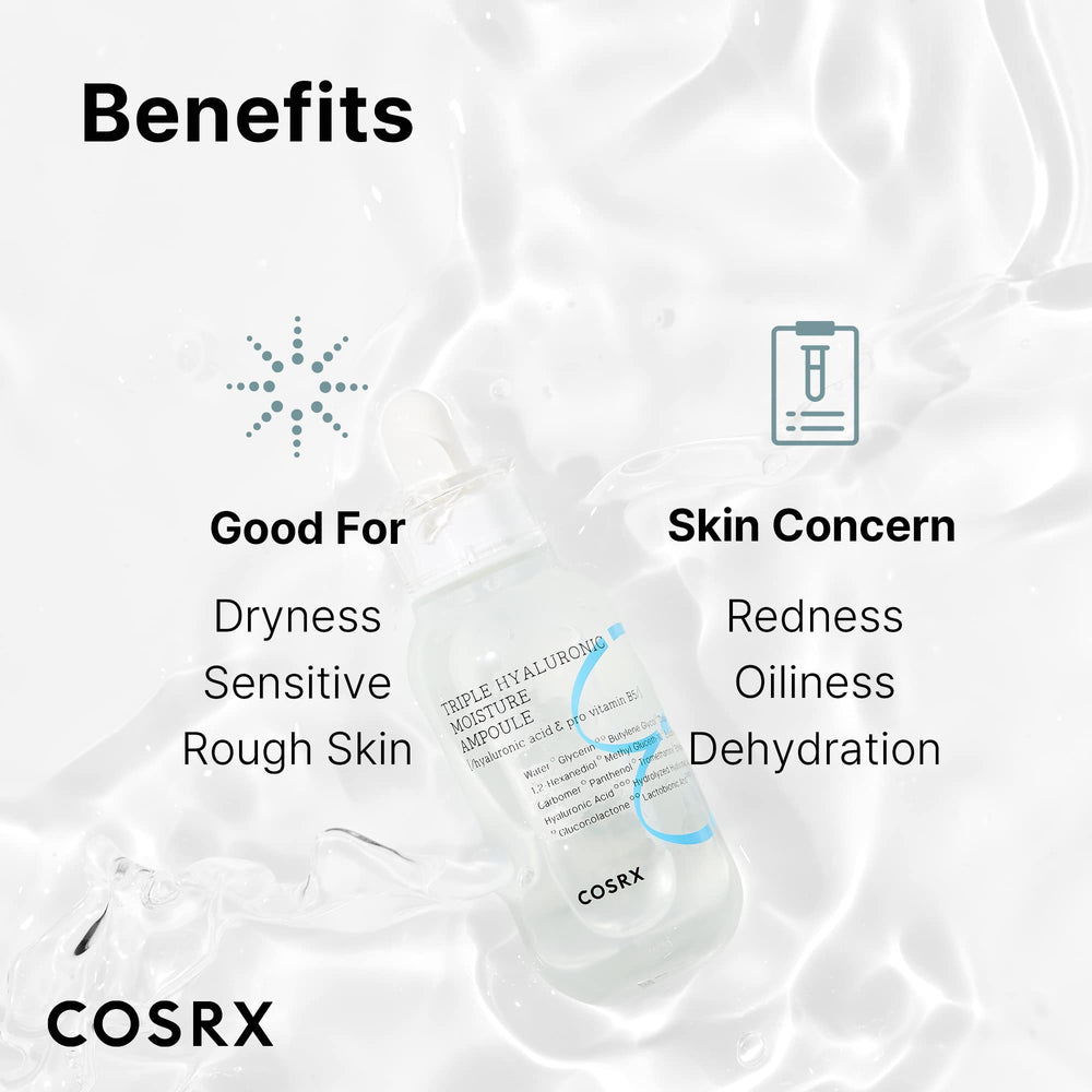 COSRX Hydrium packaging front shot conveys clean branding and skin friendly promise.