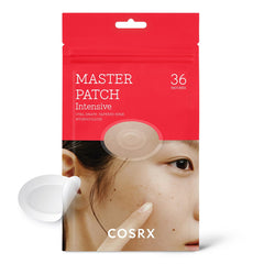 COSRX Master Patch Intensive oval patch offers discreet blemish coverage for overnight protection