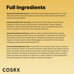COSRX Advanced Snail Peptide Eye Cream applicator demonstrates targeted eye-area care.