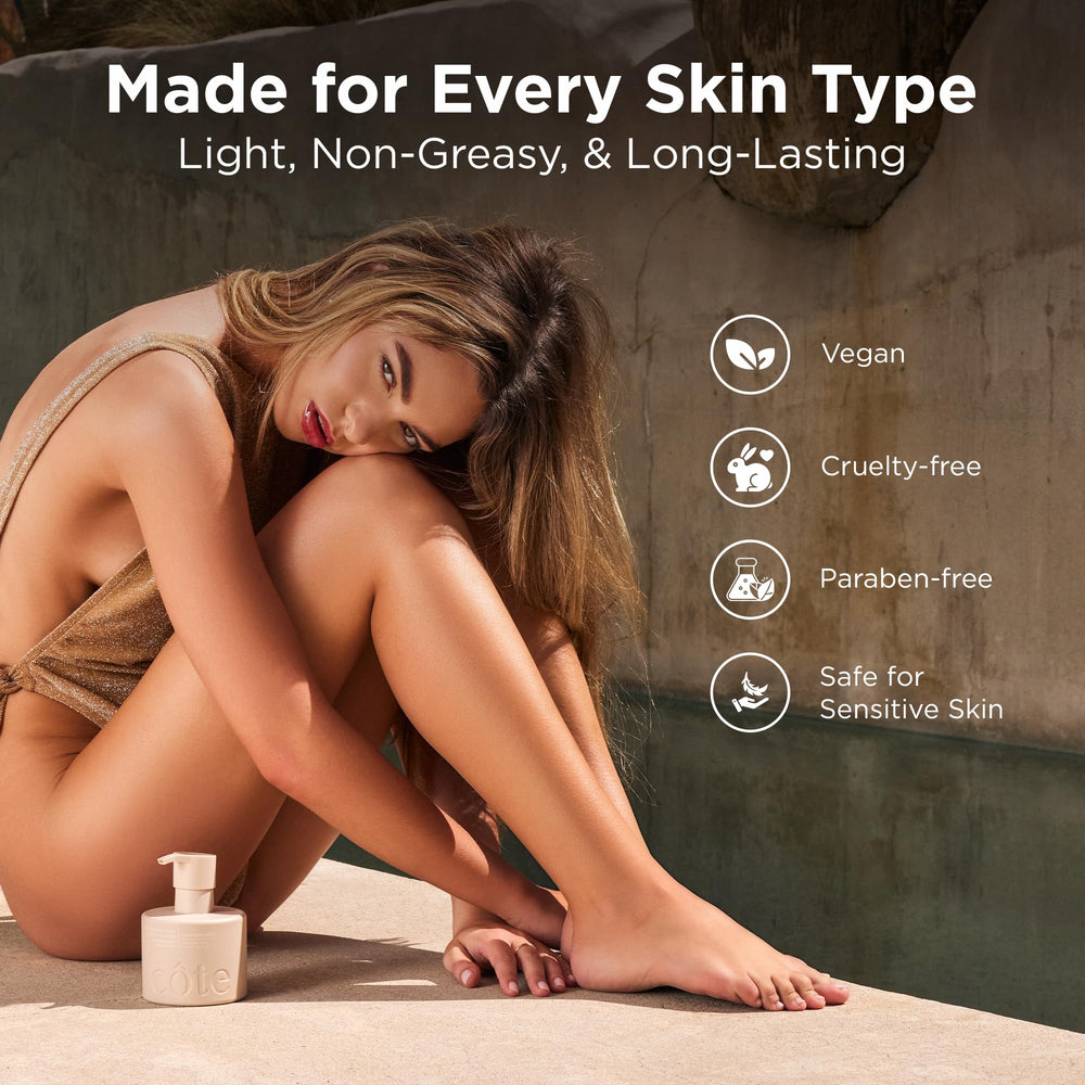 Ingredients graphic features bacuri seed butter and caviar lime extract for brightening.