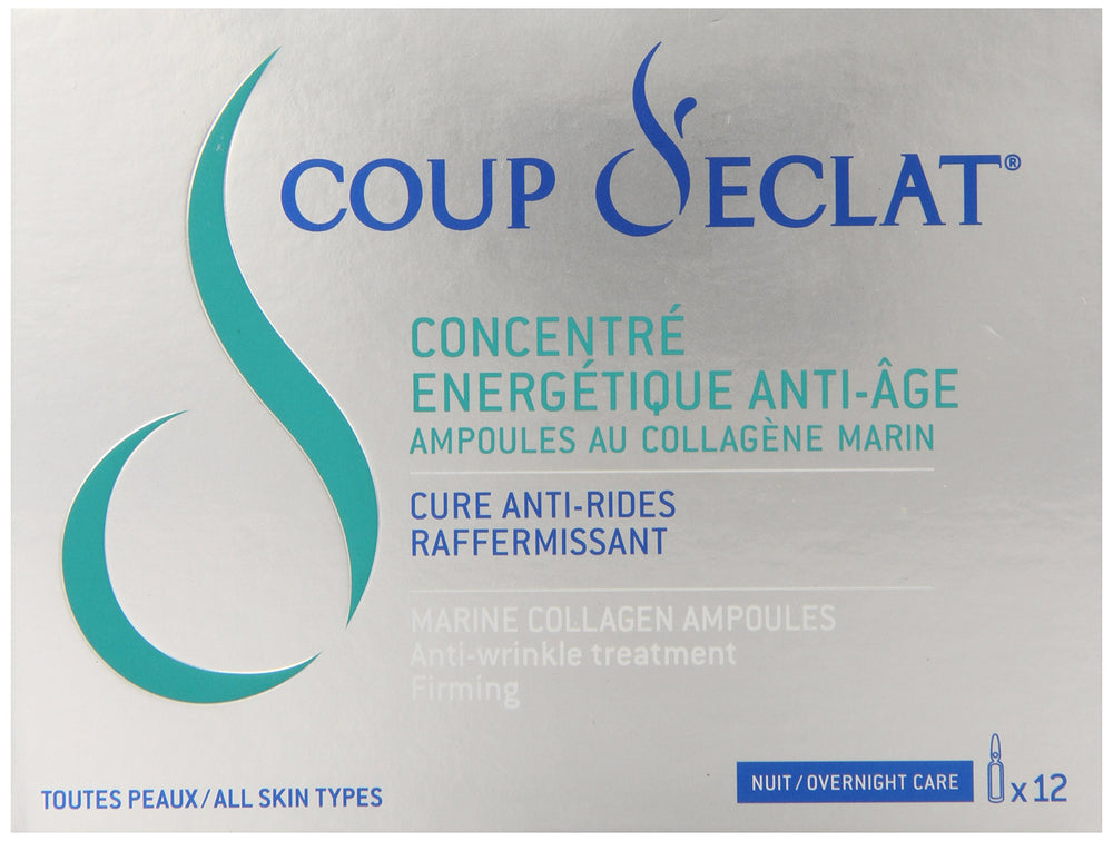 Marine collagen ampoules glass vial close-up showing hydration potential.
