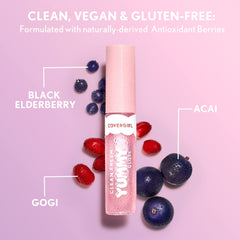 COVERGIRL Clean Fresh Yummy Gloss vegan gluten-free formula for guilt-free daily shine.
