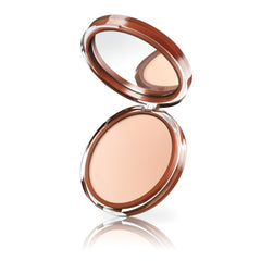 CoverGirl Clean Pressed Powder worn alone for light, lasting coverage.