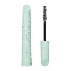 CoverGirl Lash Blast Cleantopia Extreme Black Frost swatch showing frosted look