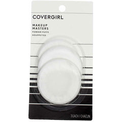 COVERGIRL Makeup Masters Powder Puffs create a poreless-looking appearance.