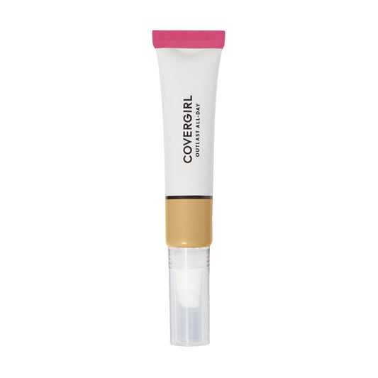 COVERGIRL Outlast Soft Touch Concealer 850 close-up application showing creamy, long-lasting coverage